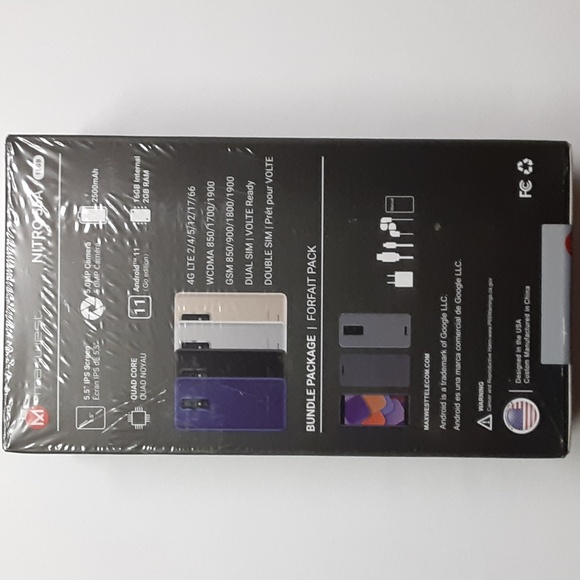 MAXWEST NITRO 55A BLACK Double SIM Phone - Picture 3 of 6